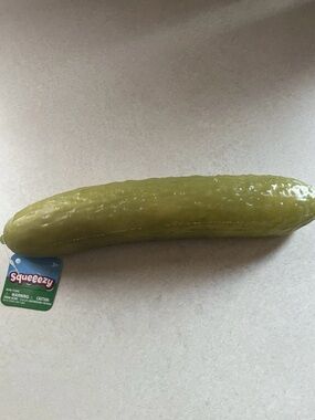Sunny Days Squeezy Pickle - Viral Sensory Stress Relief Squeeze Toy 1ct.